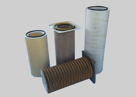Cartuchos industriales del filtro de aire del poliéster 1000m m