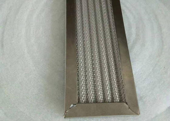 La malla de aluminio 0.64m2 G4 plisó los filtros del panel