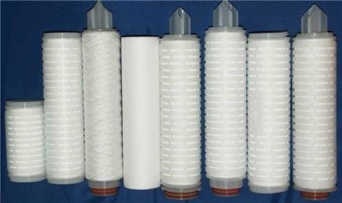 Cartucho de filtro plisado PP microporoso 50um del 99%