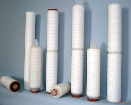 Cartucho de filtro industrial de agua de la película 0.1um del PES de los PP