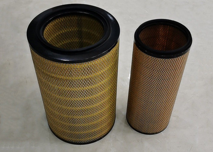 Filtros de aire resistentes uniformes F7 de la permeabilidad 420m m de la estructura