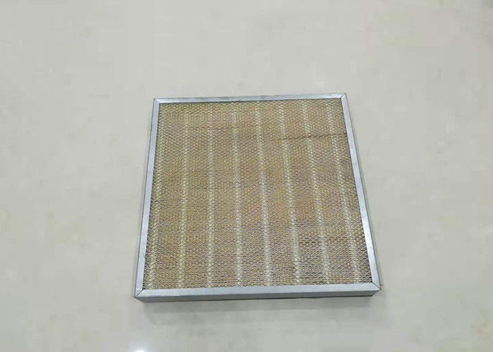 El plegamiento G2 del papel de filtro de la fibra química plisó los filtros del panel